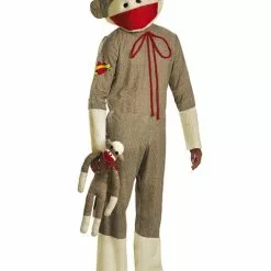 Deluxe Sock Monkey Mens Costume