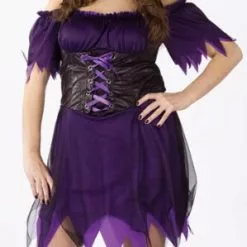 Dark Witch Plus Adult Costume