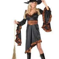 Ruffle Witch Adult Costume