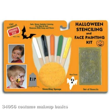 Halloween Stenciling And Face Painting Kit 1 Halloween Stenciling And Face Painting Kit