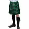 Adult Green Plaid Kilt