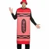 Red Crayola Crayon Mens Costume