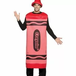 Red Crayola Crayon Mens Costume