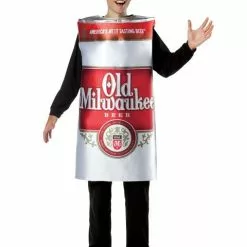 Old Milwaukee Beer Can Adult Costume