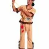 Mens Native Indian Warrior Costume