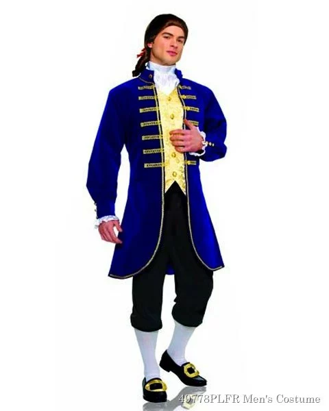 Mens Plus Size Aristocrat Costume 1 Mens Plus Size Aristocrat Costume