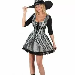 Rose Goth Witch Adult Costume