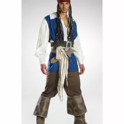 Quality Captain Jack Sparrow Costume For Adults