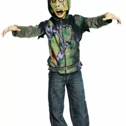 Creature Short Sleeve Hoodie Child Costume Medium