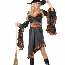 Ruffle Witch Adult Costume