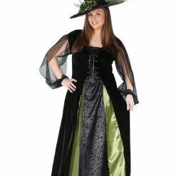 Witch Goth Maiden Plus Size Adult Costume