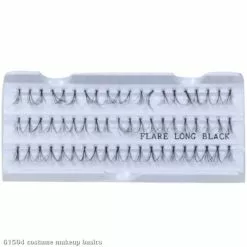 Long Flare Black Eyelashes With Case