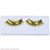 Gold Party Eyelashes With Case