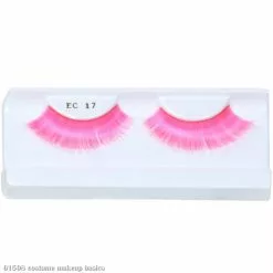 Pink Party Eyelashes With Case
