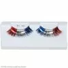 Red, White, And Blue Party Eyelashes With Case