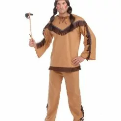 Mens Native American Brave Costume