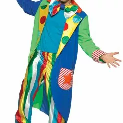 Long Coat Louie Clown Adult Circus Costume