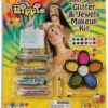 Super Deluxe Glitter & Jewels Hippie Makeup Kit