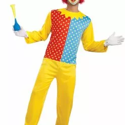 Retro Clown Adult Circus Costume