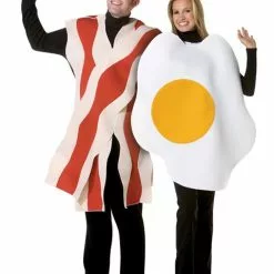Bacon & Eggs Adult Couples Costume