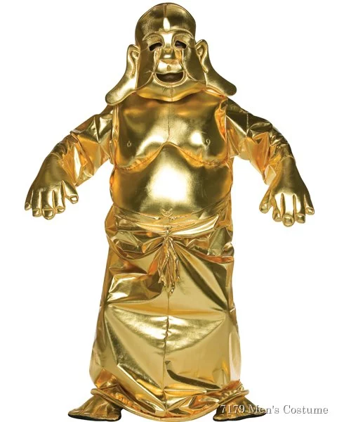Golden Buddha Adult Costume 1 Golden Buddha Adult Costume