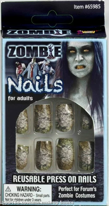 Zombie Nails Adult 1 Zombie Nails Adult