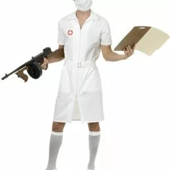 Mens Twisted Nurse Costume