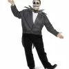 Adult Nightmare Before Christmas Jack Skellington Plus Costume