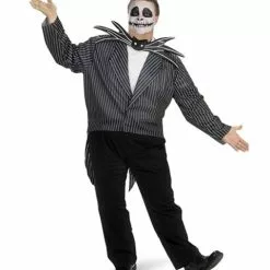 Adult Nightmare Before Christmas Jack Skellington Plus Costume