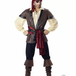 Elite Adult Rustic Pirate Costume