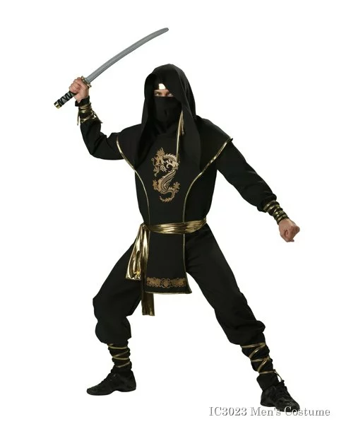 Adult Ninja Warrior Costume 1 Adult Ninja Warrior Costume
