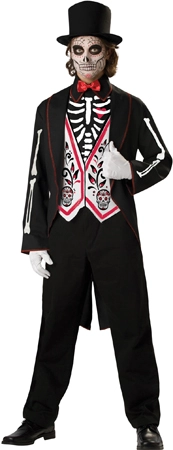 Skeleton Groom Adult Costume 1 Skeleton Groom Adult Costume