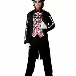 Skeleton Groom Mens Costume