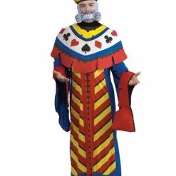 Deluxe Playing Card King Mens Costume