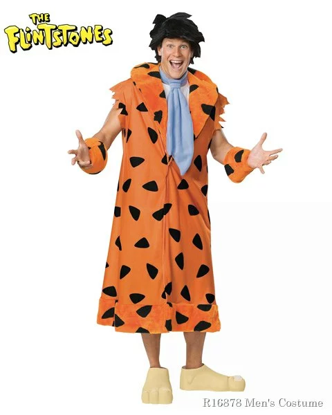 Adult Fred Flintstone Costume 1 Adult Fred Flintstone Costume