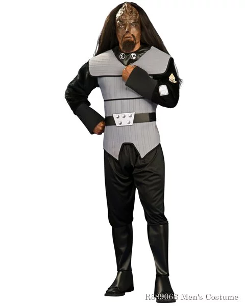 Star Trek TNG Adult Deluxe Klingon Male Costume 1 Star Trek TNG Adult Deluxe Klingon Male Costume