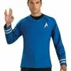 Star Trek The Movie Adult Grand Heritage Blue Shirt