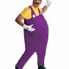Deluxe Super Mario Wario Mens Costume