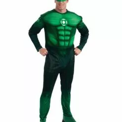 Dlx Muscle Chest Green Lantern Hal Jordan Mens Costume