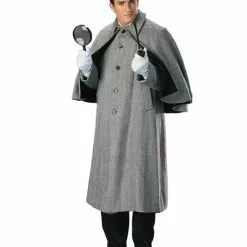 Regency Sherlock Holmes Capecoat Mens Costume